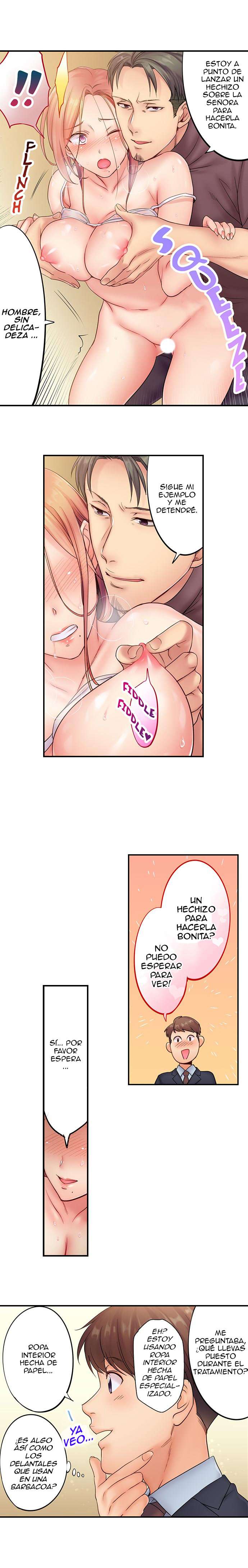 ¡No puedo resistirme a su masaje! Haciendo trampa delante de los ojos de mi esposo Capítulo 2 - Page 10