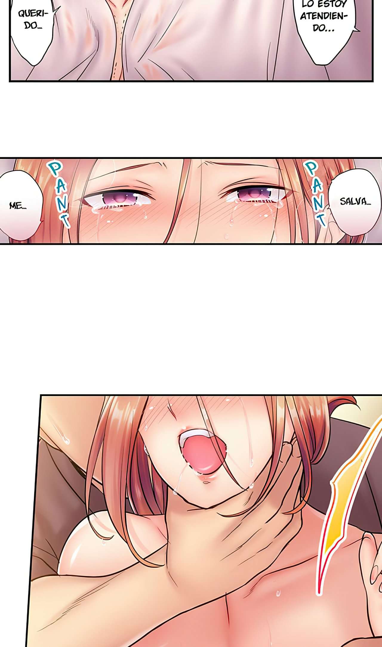 ¡No puedo resistirme a su masaje! Haciendo trampa delante de los ojos de mi esposo Capítulo 4 - Page 4