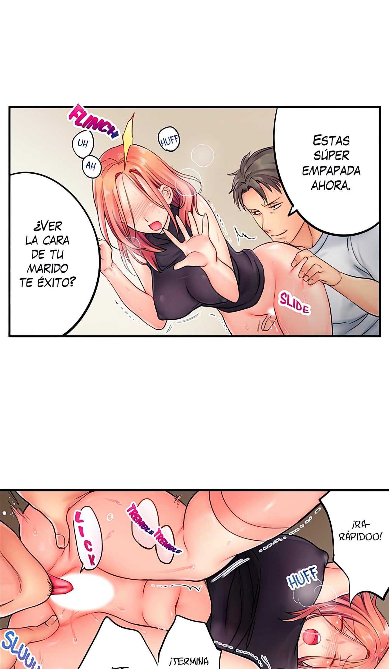 ¡No puedo resistirme a su masaje! Haciendo trampa delante de los ojos de mi esposo Capítulo 8 - Page 16