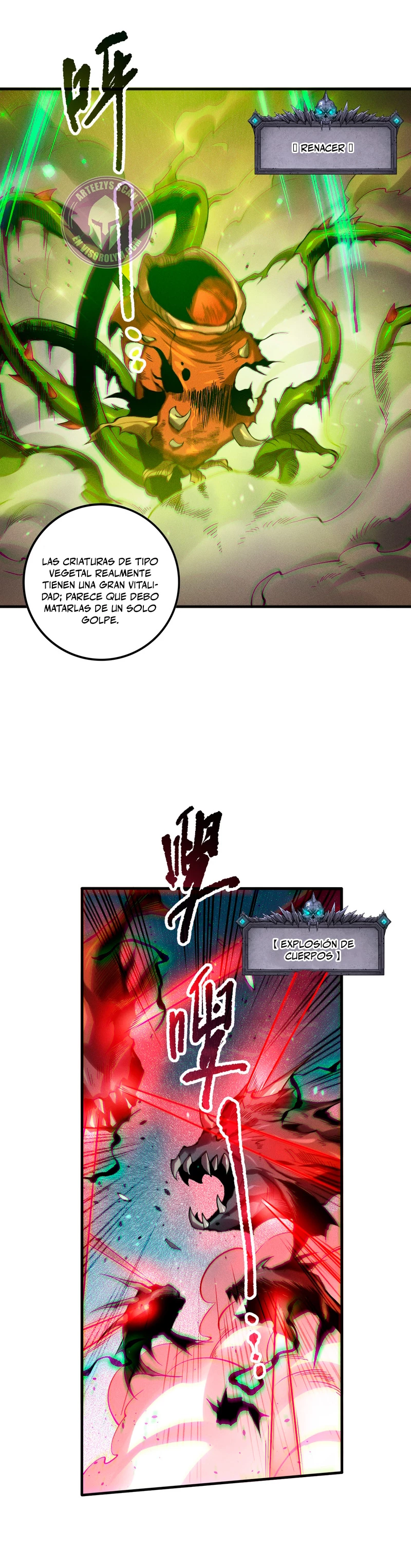 ¡Nigromante¡, ¡Yo soy la plaga! Capítulo 128 - Page 25