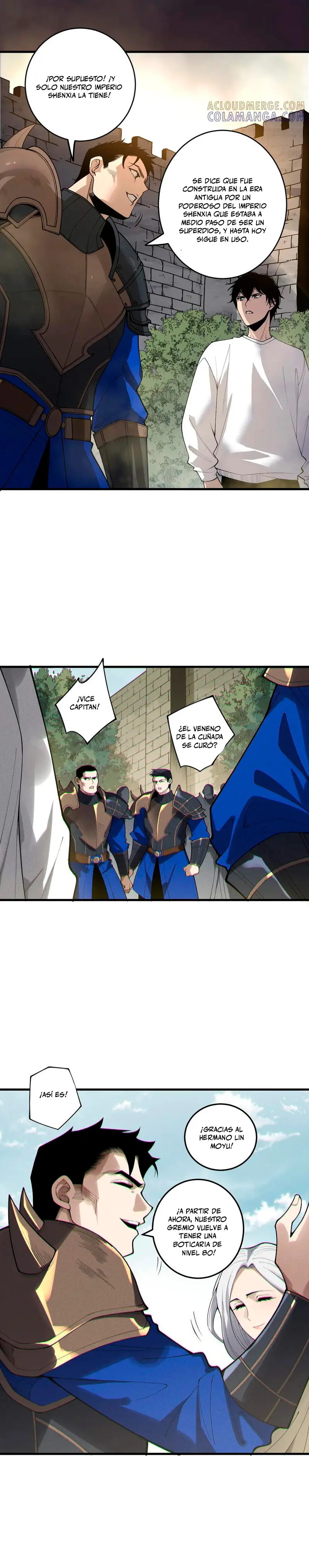 ¡Nigromante¡, ¡Yo soy la plaga! Capítulo 215 - Page 7