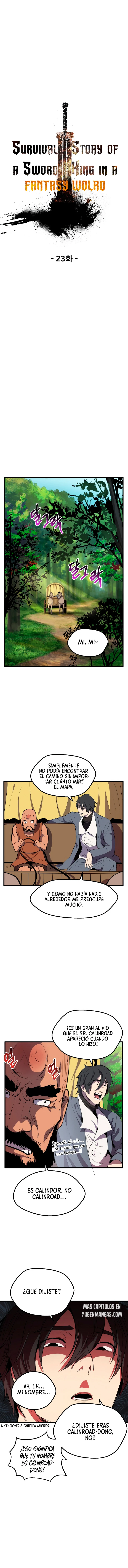 La Historia de Supervivencia de un Rey de la Espada en un Mundo de Fantasía Capítulo 23 - Page 5