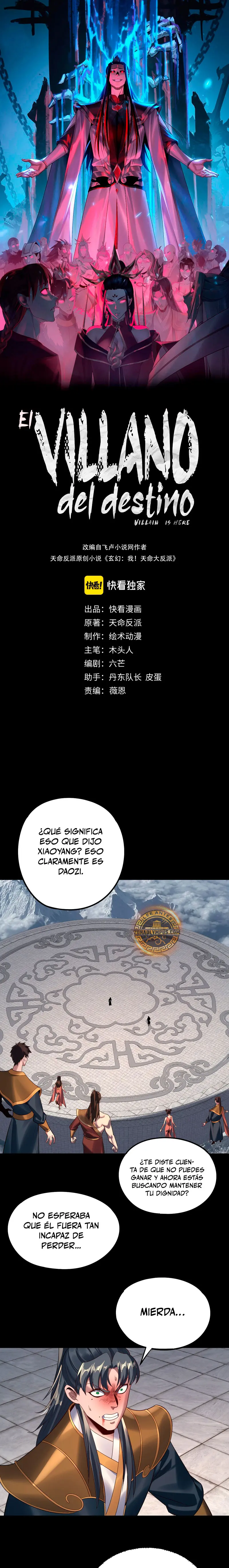 El Villano Del Destino Capítulo 232 - Page 1