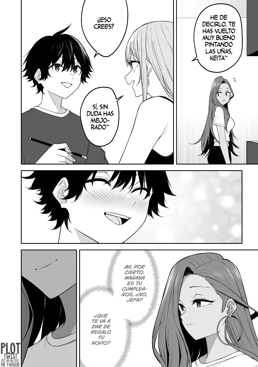 Imaizumi trae a todas las gals a su casa ~Deep – español Capítulo 42 - Page 8