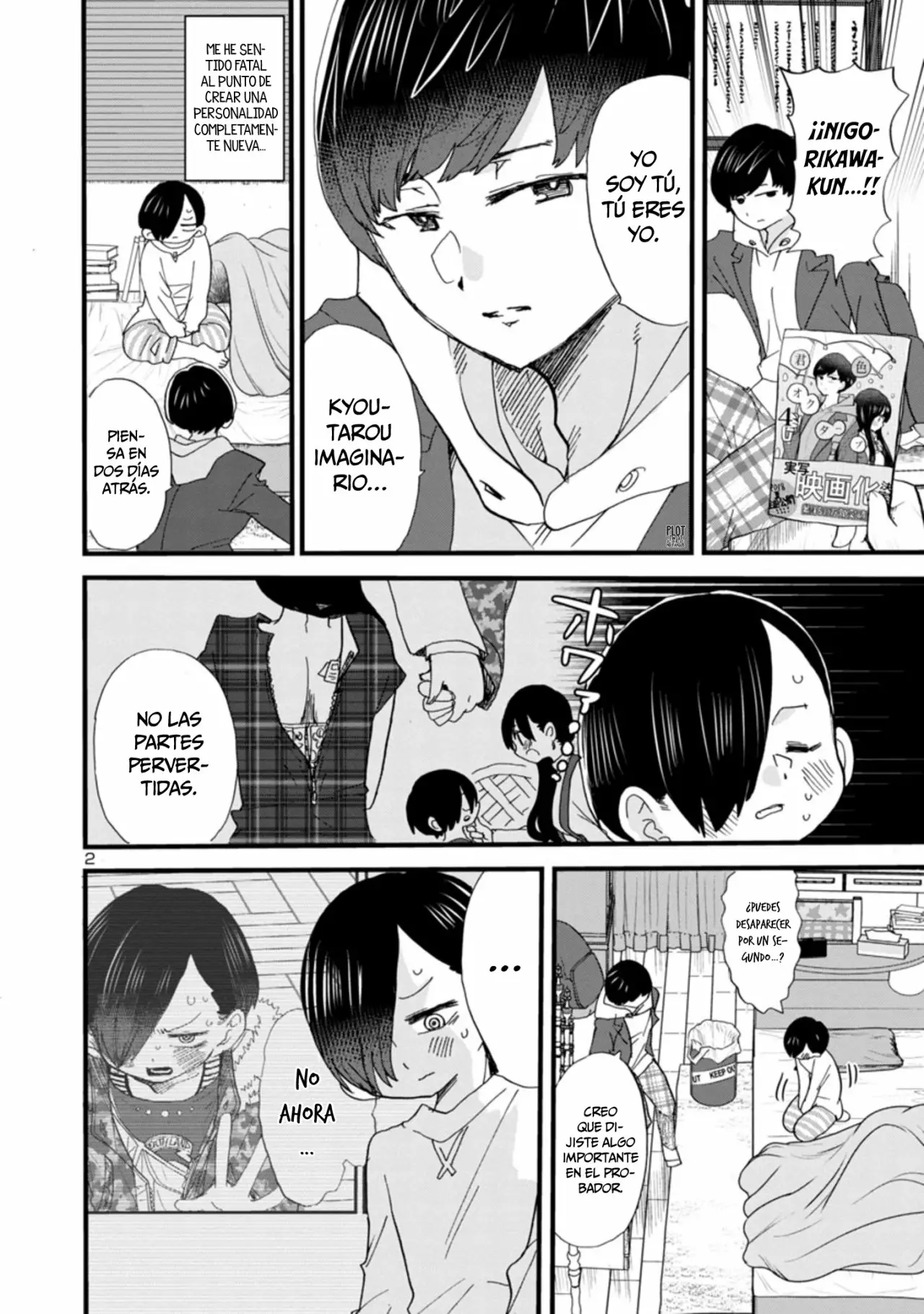 Boku no Kokoro no Yabai Yatsu Capítulo 49 - Page 4
