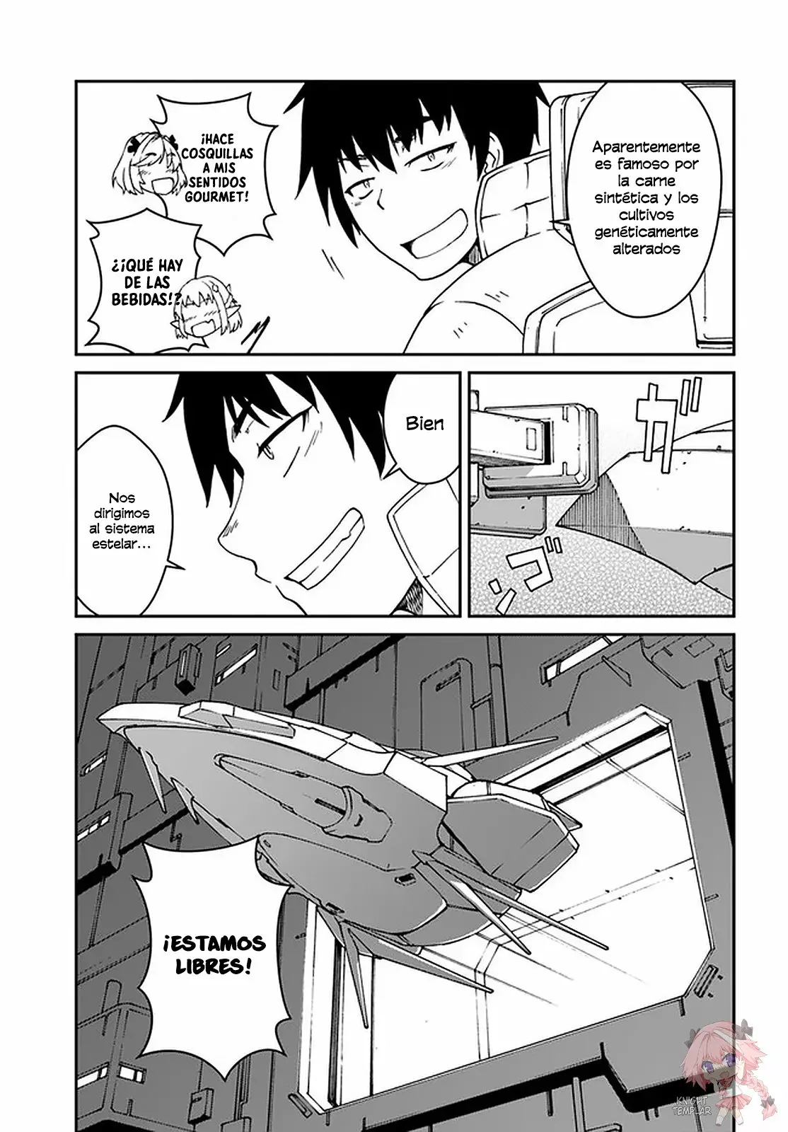 Mezametara Saikyou Soubi to Uchuusen-mochi datta no de, Ikkodate Mezashite Youhei Toshite Jiyuu ni Ikitai Capítulo 10.2 - Page 19