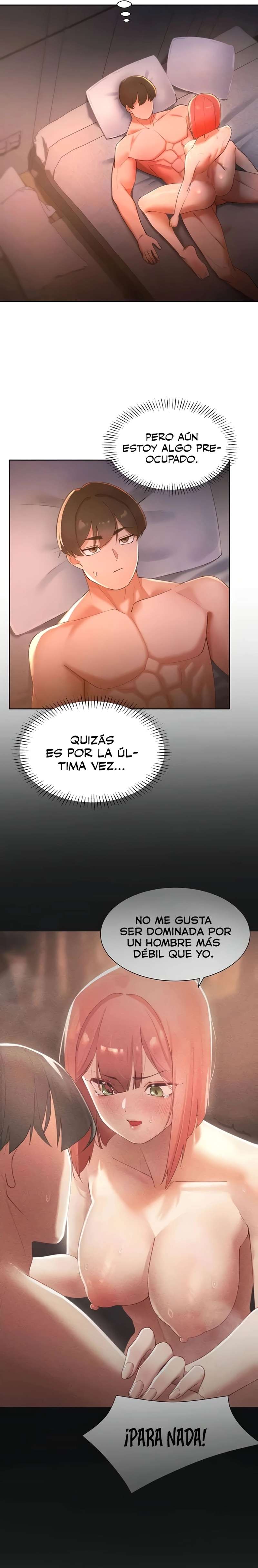 El protagonista se hace más fuerte cuando se come a una cazadora Capítulo 10 - Page 6
