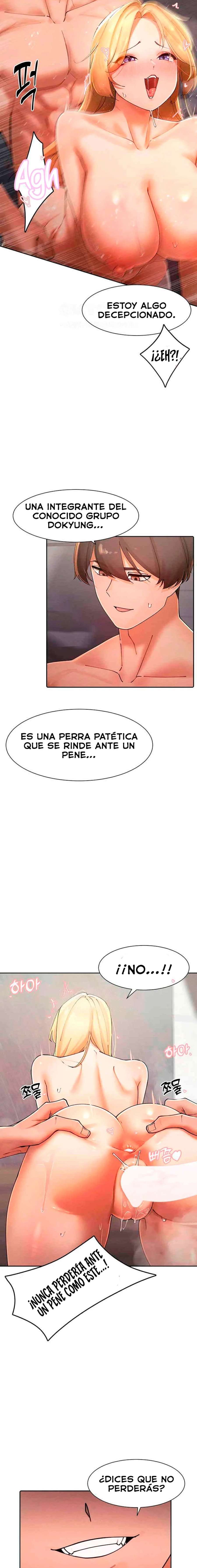 El protagonista se hace más fuerte cuando se come a una cazadora Capítulo 16 - Page 8