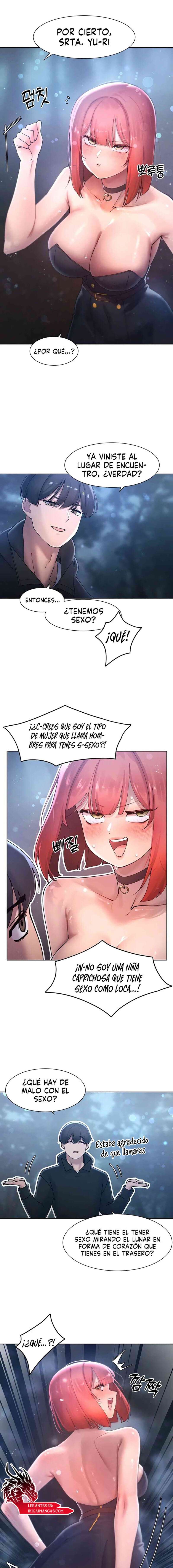 El protagonista se hace más fuerte cuando se come a una cazadora Capítulo 18 - Page 9