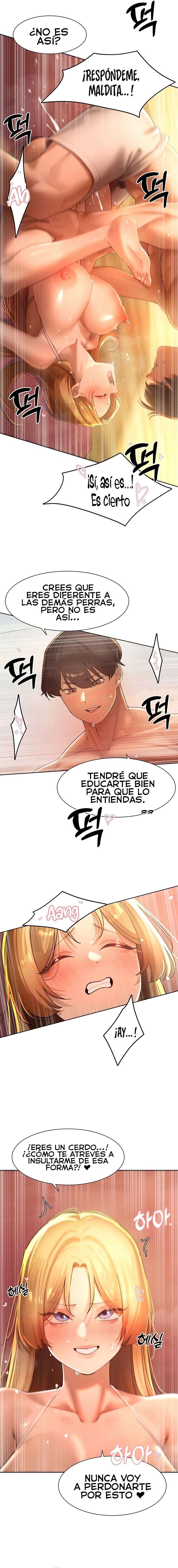 El protagonista se hace más fuerte cuando se come a una cazadora Capítulo 32 - Page 12