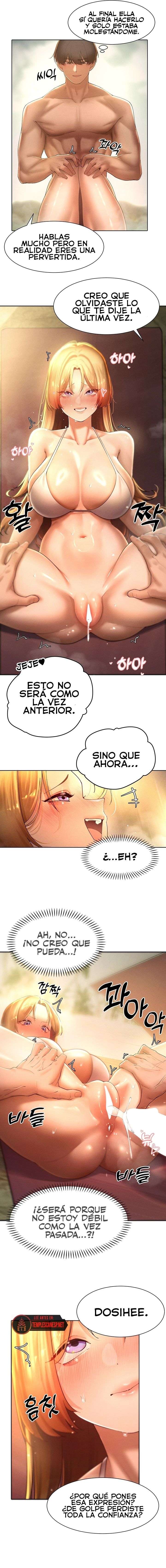 El protagonista se hace más fuerte cuando se come a una cazadora Capítulo 32 - Page 7