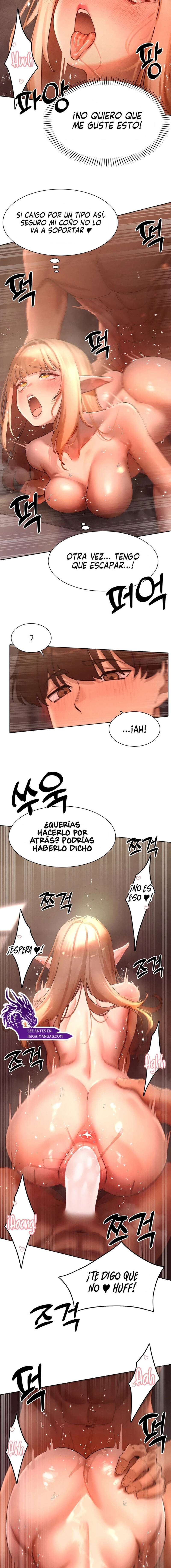 El protagonista se hace más fuerte cuando se come a una cazadora Capítulo 43 - Page 11
