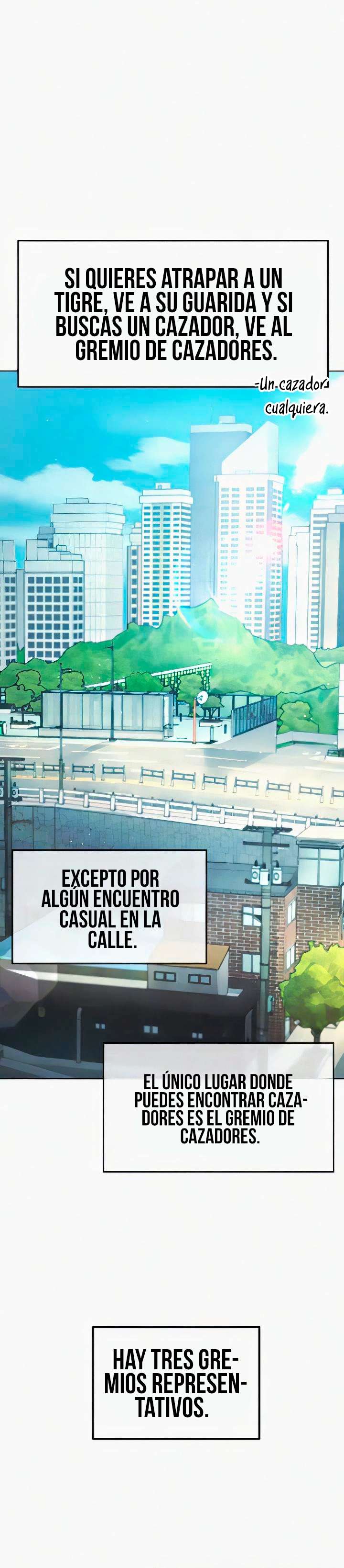 El protagonista se hace más fuerte cuando se come a una cazadora Capítulo 5 - Page 1
