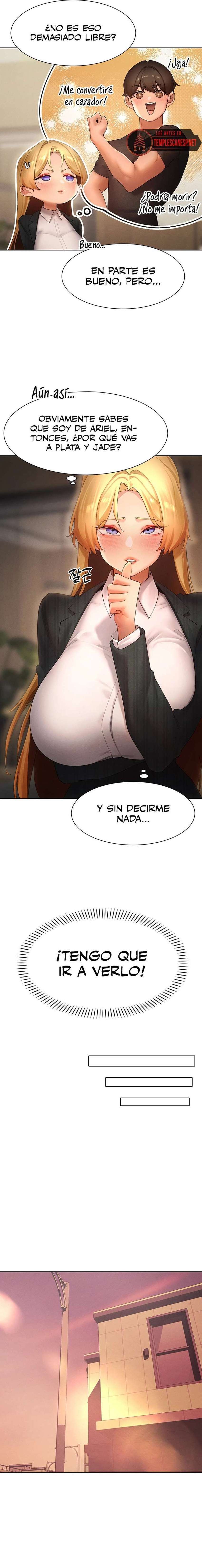 El protagonista se hace más fuerte cuando se come a una cazadora Capítulo 55 - Page 9