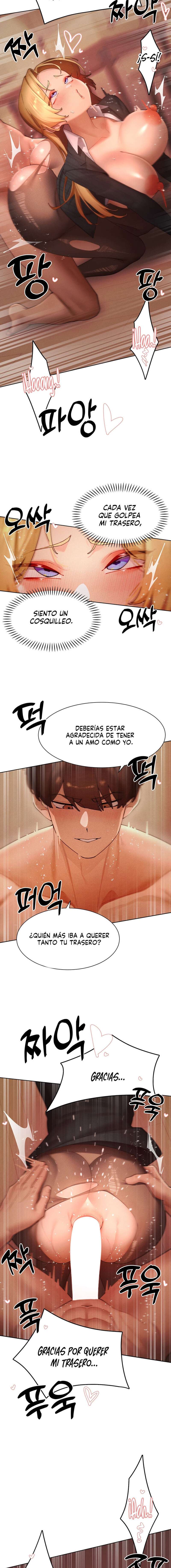 El protagonista se hace más fuerte cuando se come a una cazadora Capítulo 57 - Page 8