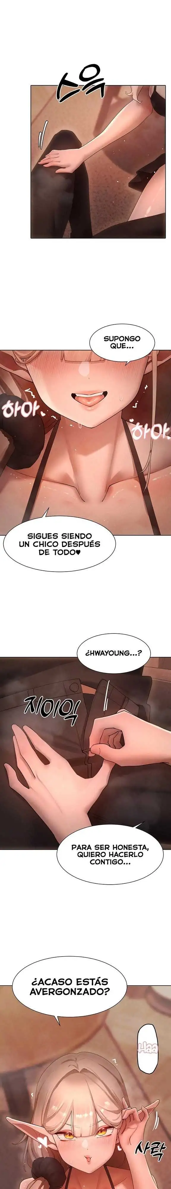 El protagonista se hace más fuerte cuando se come a una cazadora Capítulo 60 - Page 4