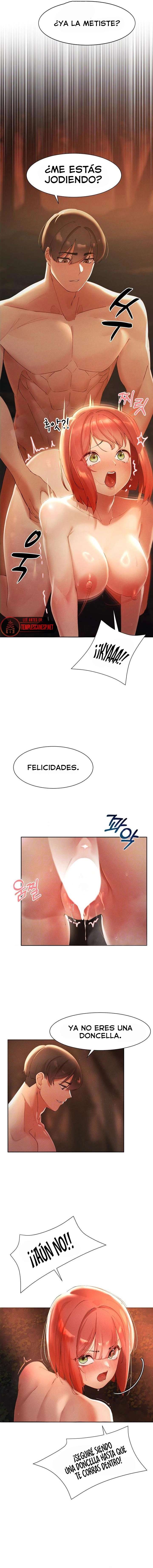 El protagonista se hace más fuerte cuando se come a una cazadora Capítulo 8 - Page 3