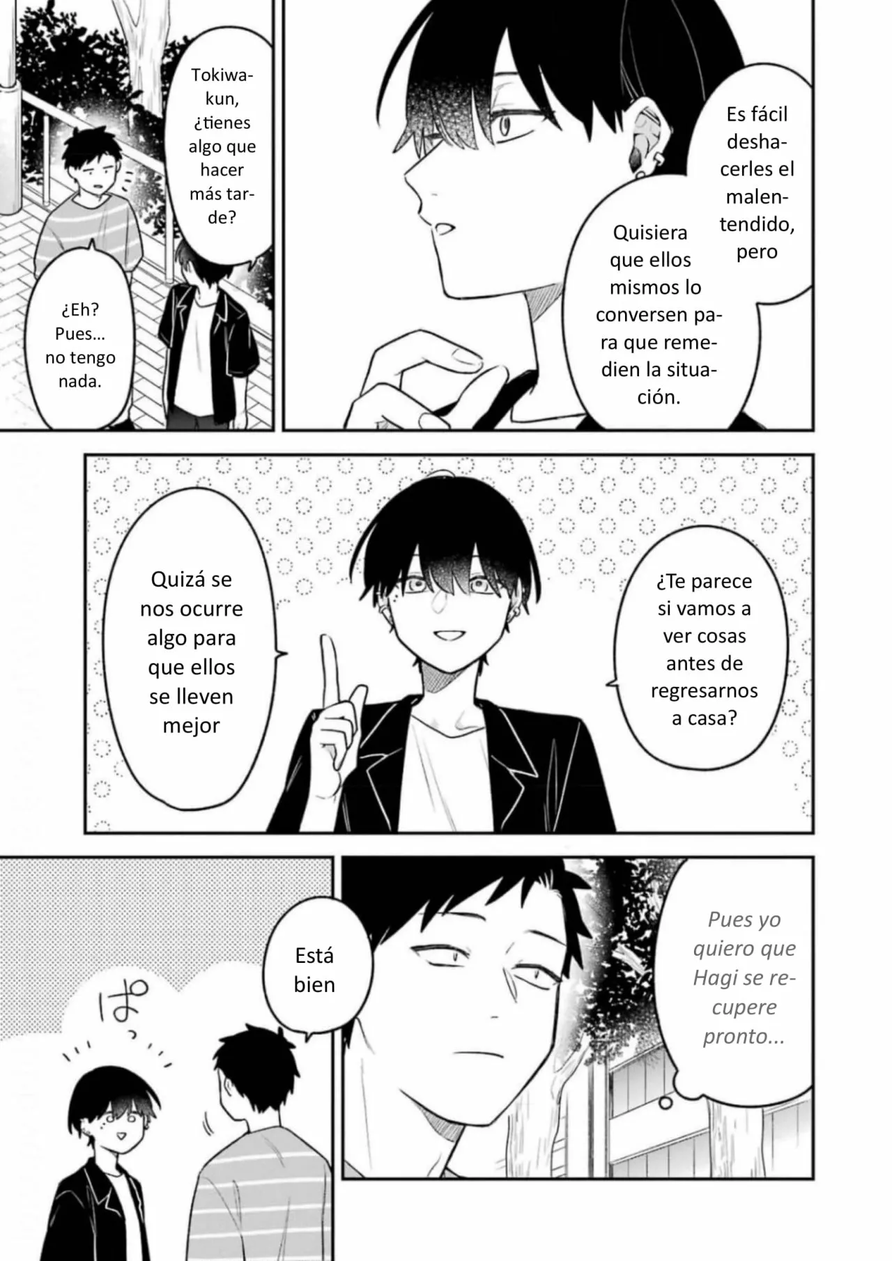 Gōkon ni ittara onna ga inakatta hanashi Capítulo 19 - Page 5