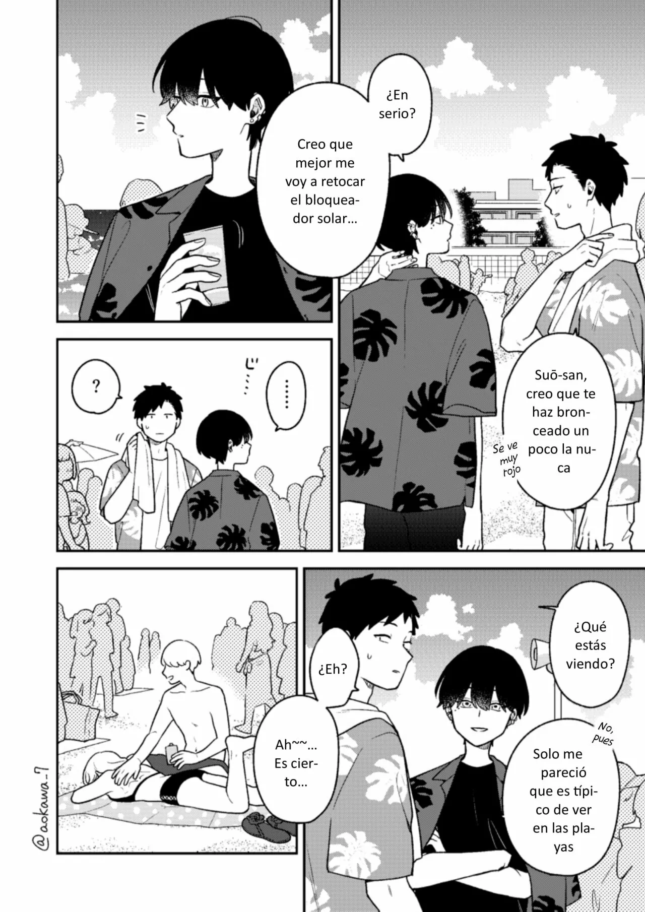 Gōkon ni ittara onna ga inakatta hanashi Capítulo 32 - Page 7