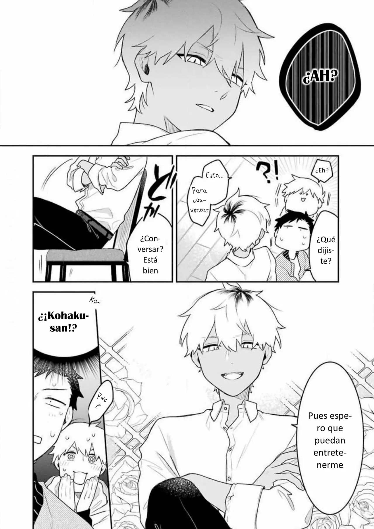 Gōkon ni ittara onna ga inakatta hanashi Capítulo 7 - Page 4