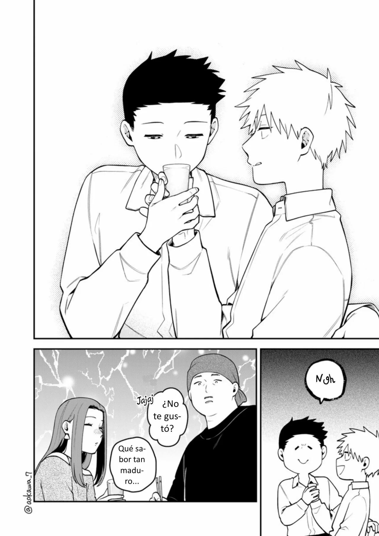 Gōkon ni ittara onna ga inakatta hanashi Capítulo 70 - Page 8