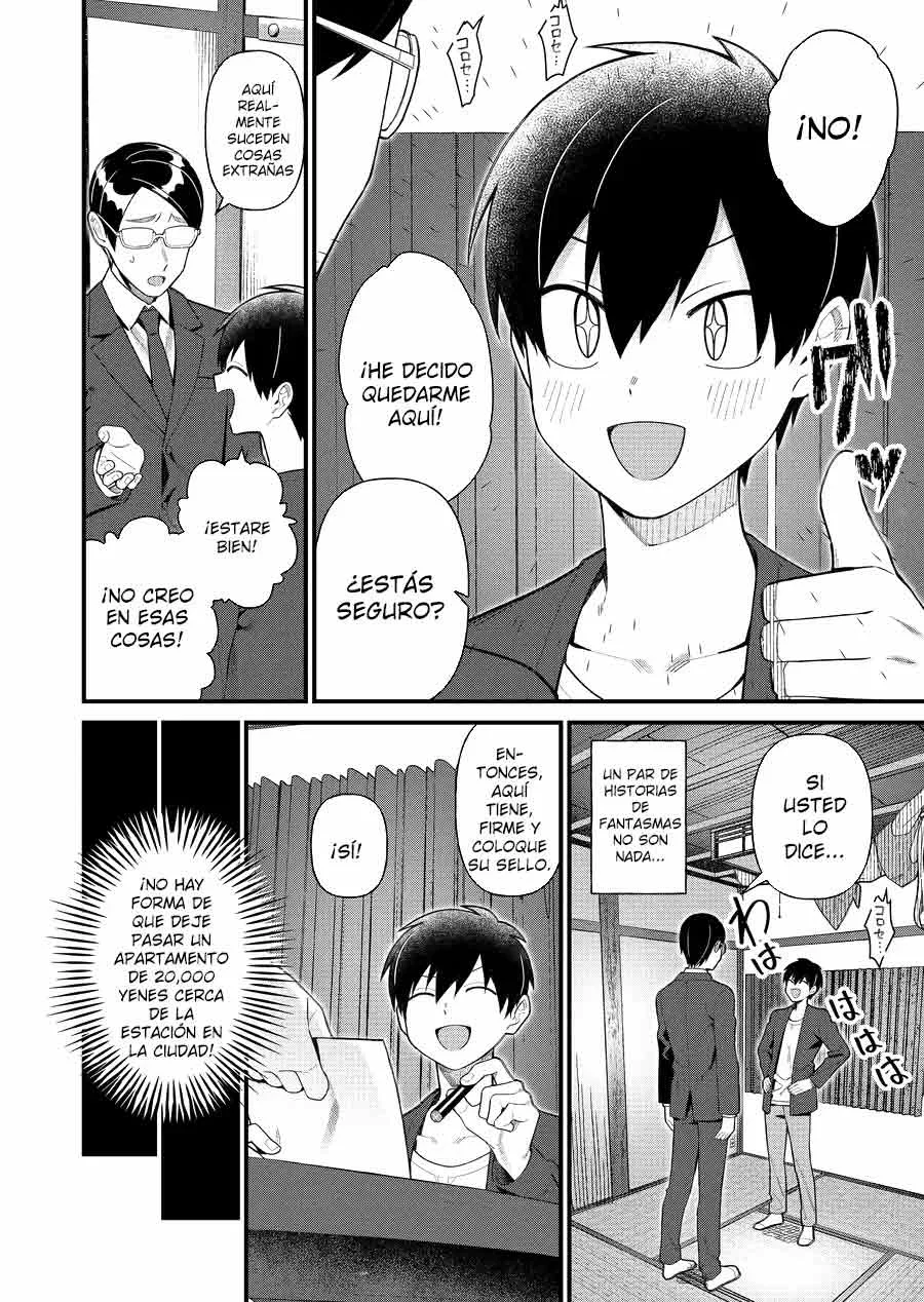 Siempre que regreso a casa, estará alli el fantasma de la Caballero Santa Capítulo 1 - Page 11