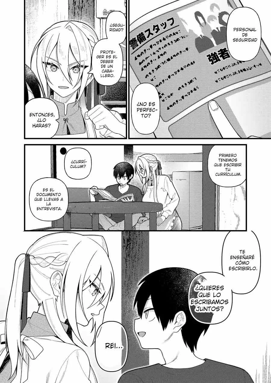 Siempre que regreso a casa, estará alli el fantasma de la Caballero Santa Capítulo 10 - Page 8