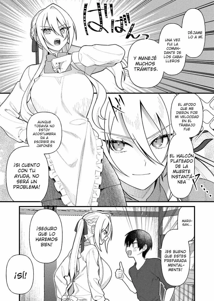 Siempre que regreso a casa, estará alli el fantasma de la Caballero Santa Capítulo 10 - Page 9