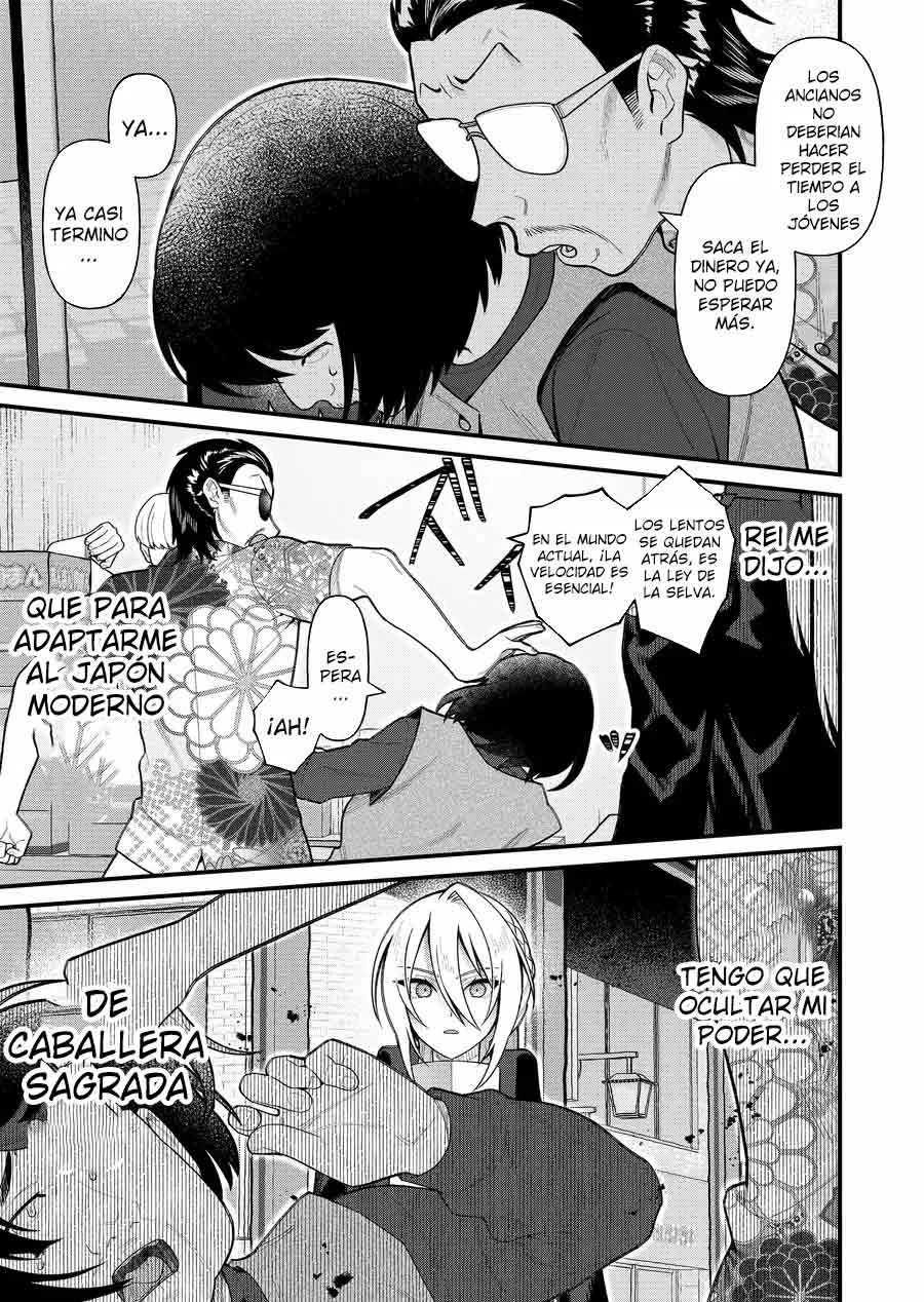 Siempre que regreso a casa, estará alli el fantasma de la Caballero Santa Capítulo 11 - Page 11