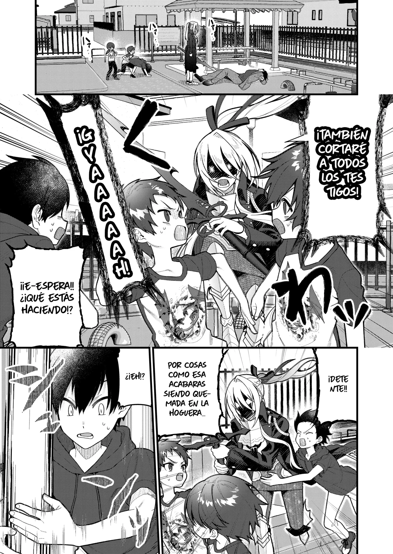 Siempre que regreso a casa, estará alli el fantasma de la Caballero Santa Capítulo 13 - Page 15