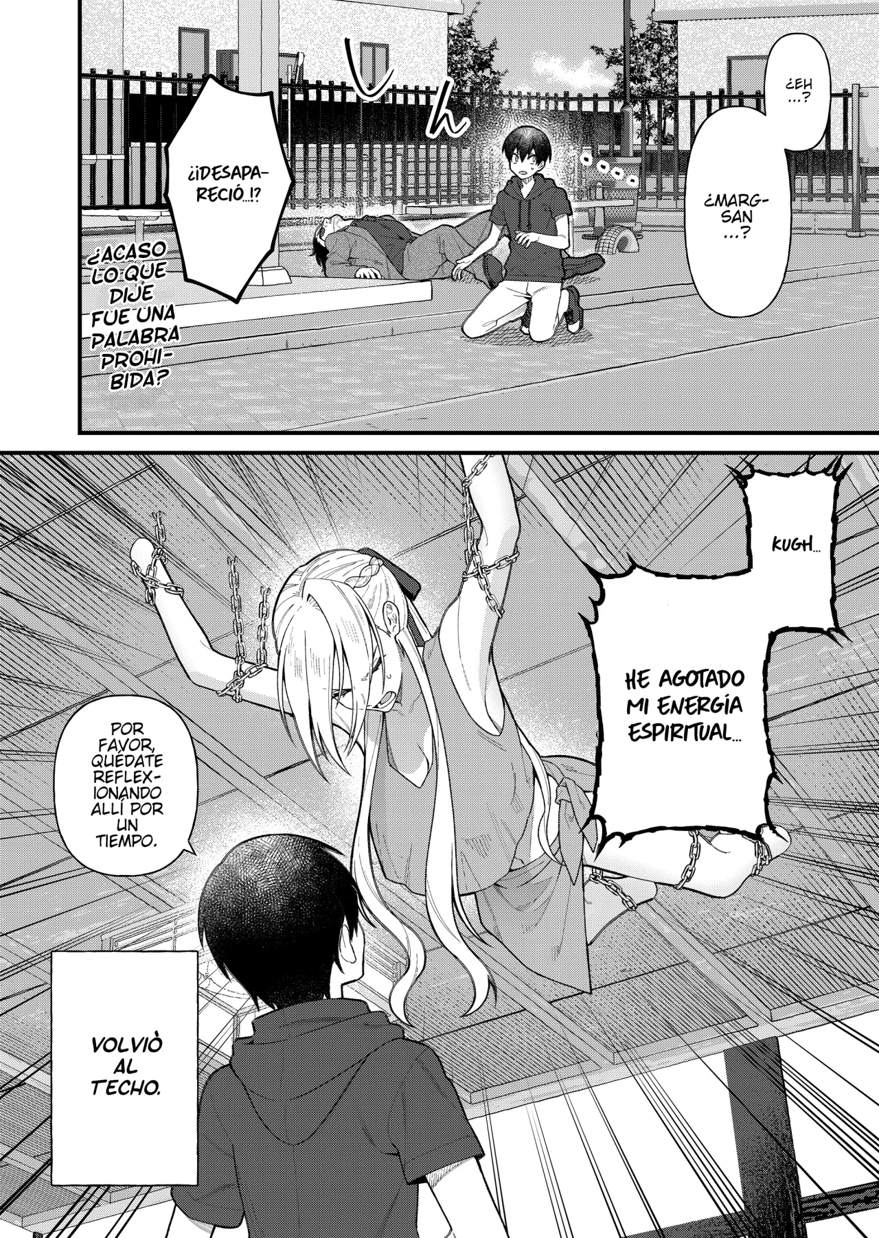 Siempre que regreso a casa, estará alli el fantasma de la Caballero Santa Capítulo 13 - Page 16