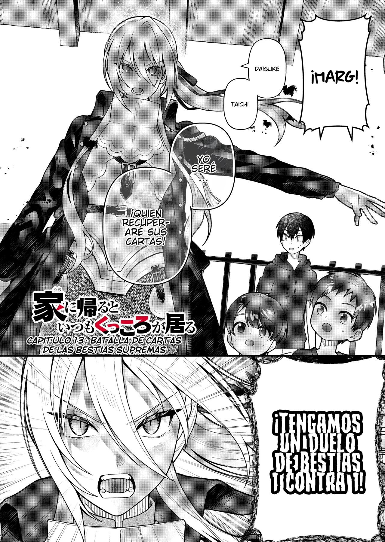 Siempre que regreso a casa, estará alli el fantasma de la Caballero Santa Capítulo 13 - Page 5