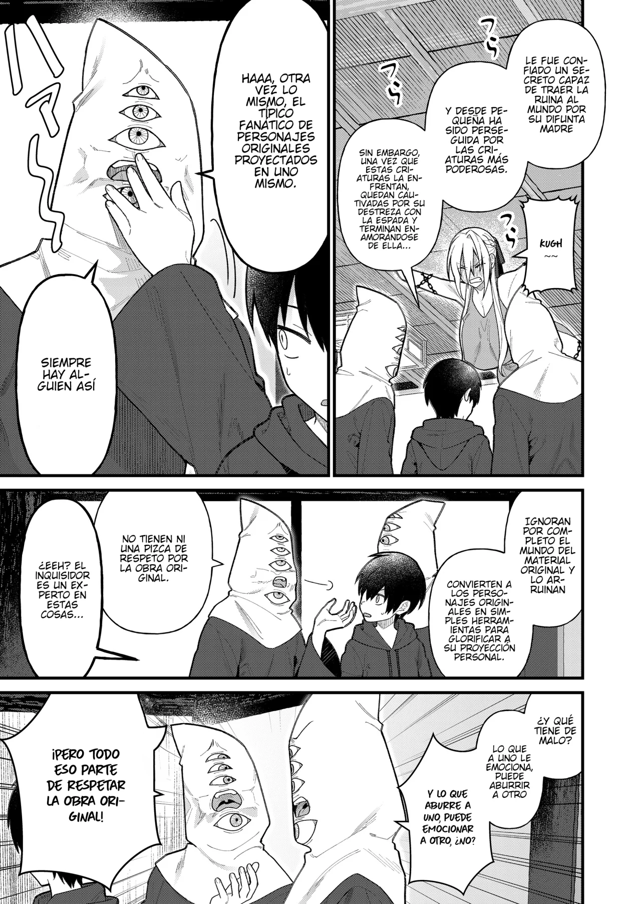 Siempre que regreso a casa, estará alli el fantasma de la Caballero Santa Capítulo 14 - Page 11