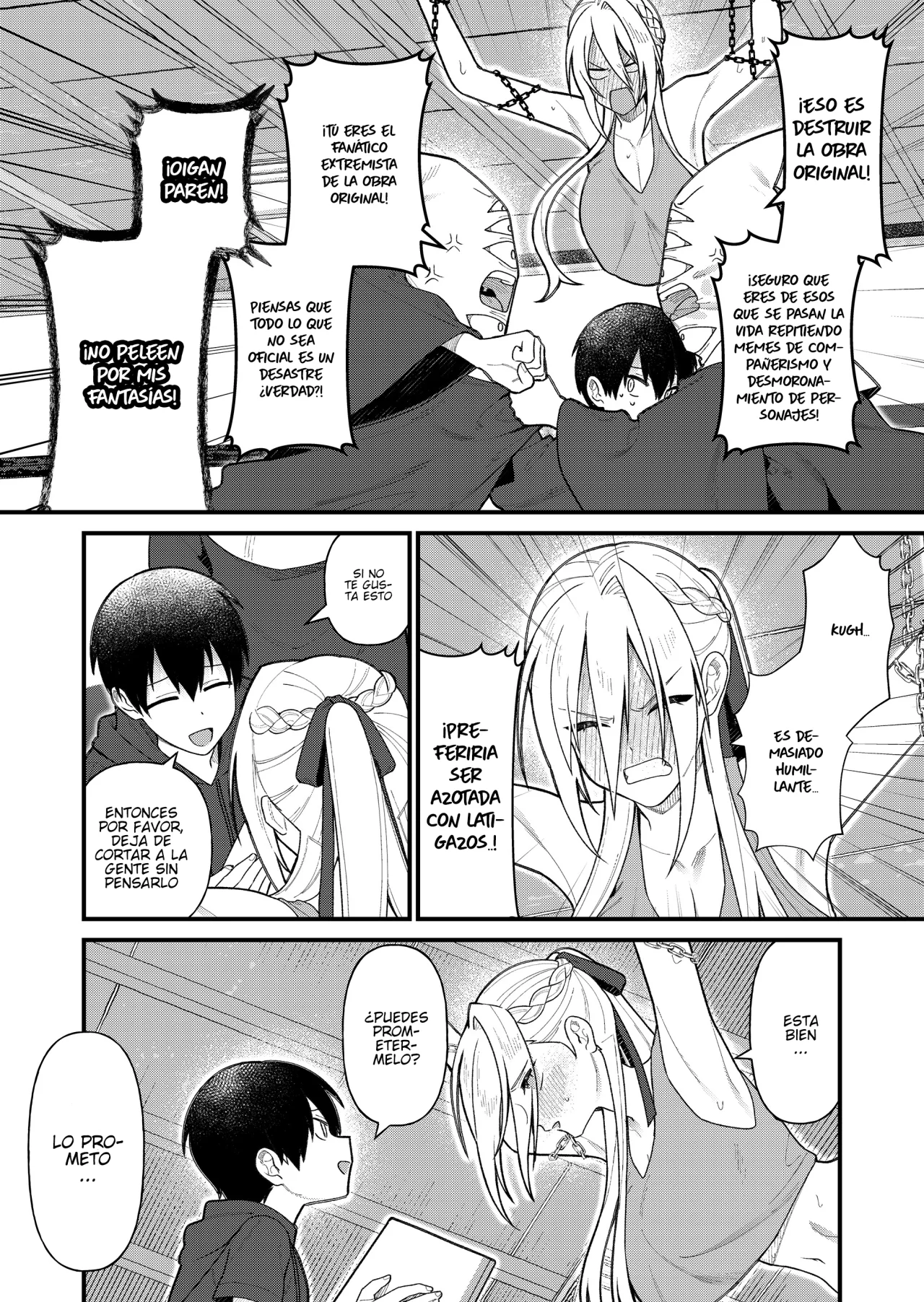 Siempre que regreso a casa, estará alli el fantasma de la Caballero Santa Capítulo 14 - Page 12