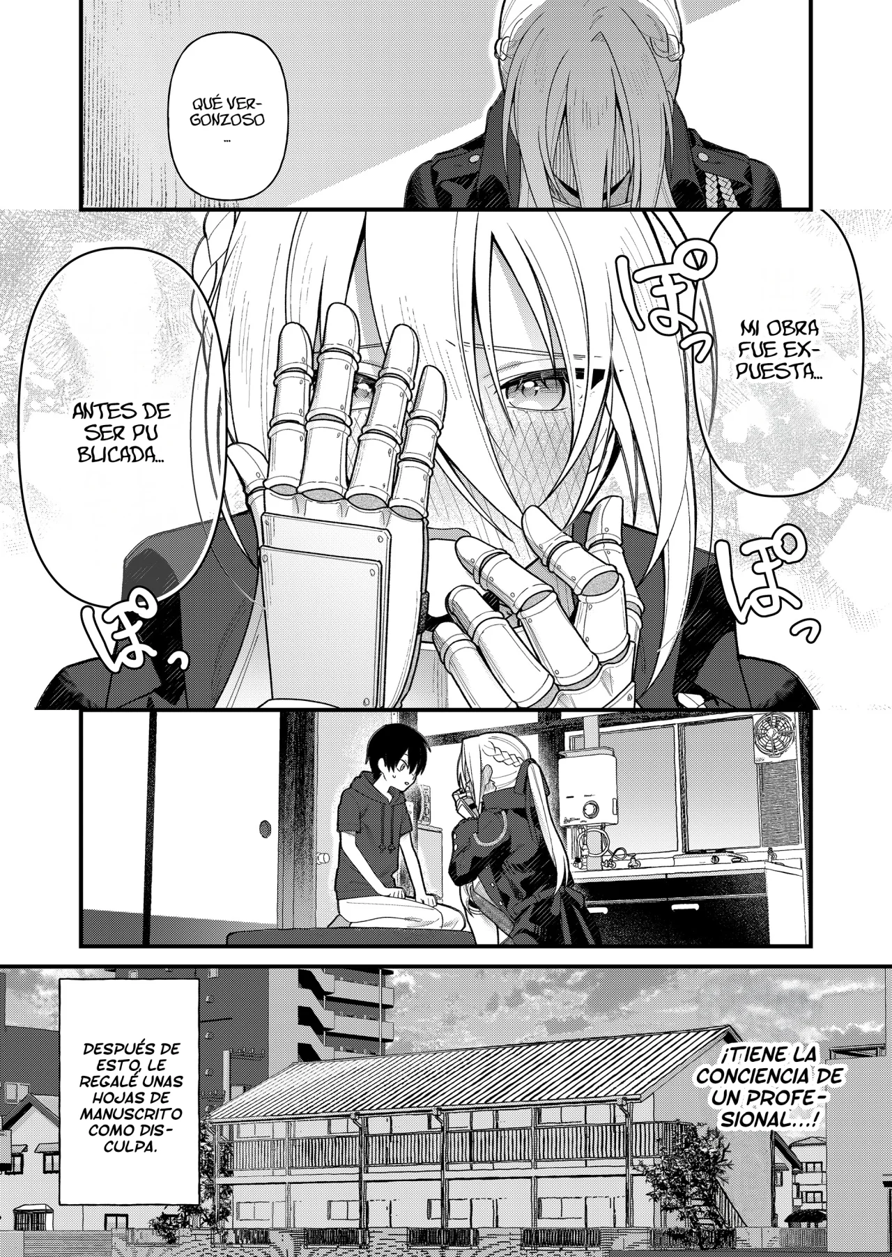 Siempre que regreso a casa, estará alli el fantasma de la Caballero Santa Capítulo 14 - Page 15