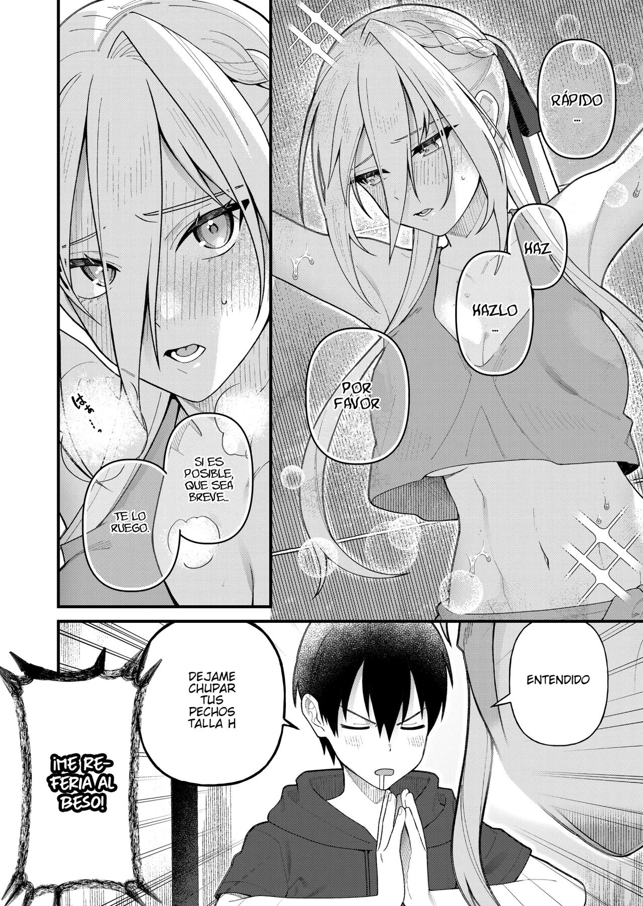 Siempre que regreso a casa, estará alli el fantasma de la Caballero Santa Capítulo 14 - Page 8