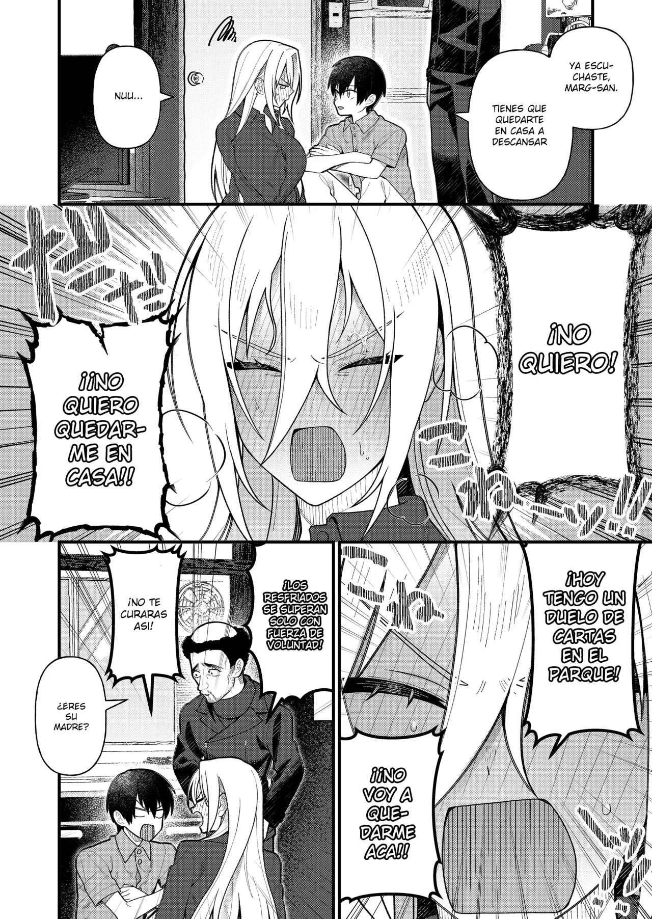 Siempre que regreso a casa, estará alli el fantasma de la Caballero Santa Capítulo 15 - Page 4