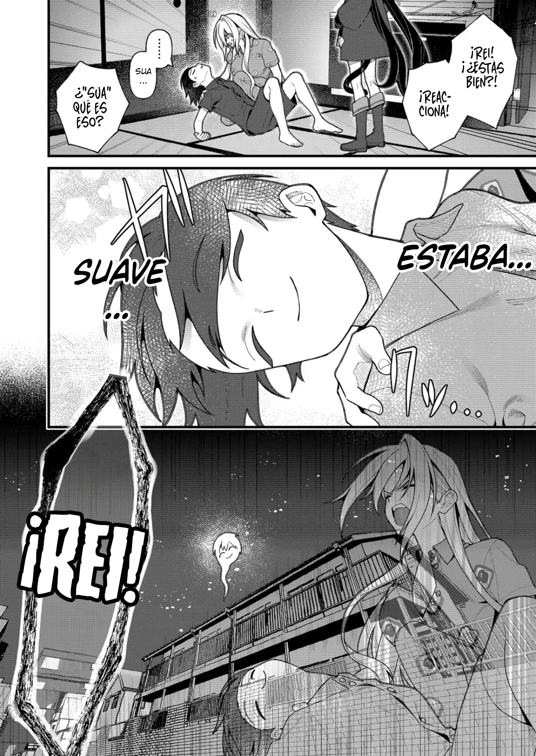 Siempre que regreso a casa, estará alli el fantasma de la Caballero Santa Capítulo 17 - Page 16