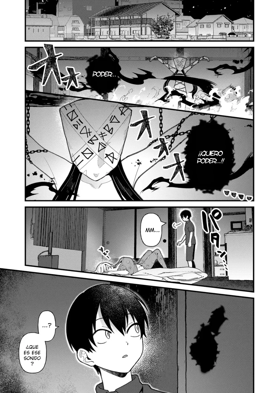 Siempre que regreso a casa, estará alli el fantasma de la Caballero Santa Capítulo 17 - Page 3