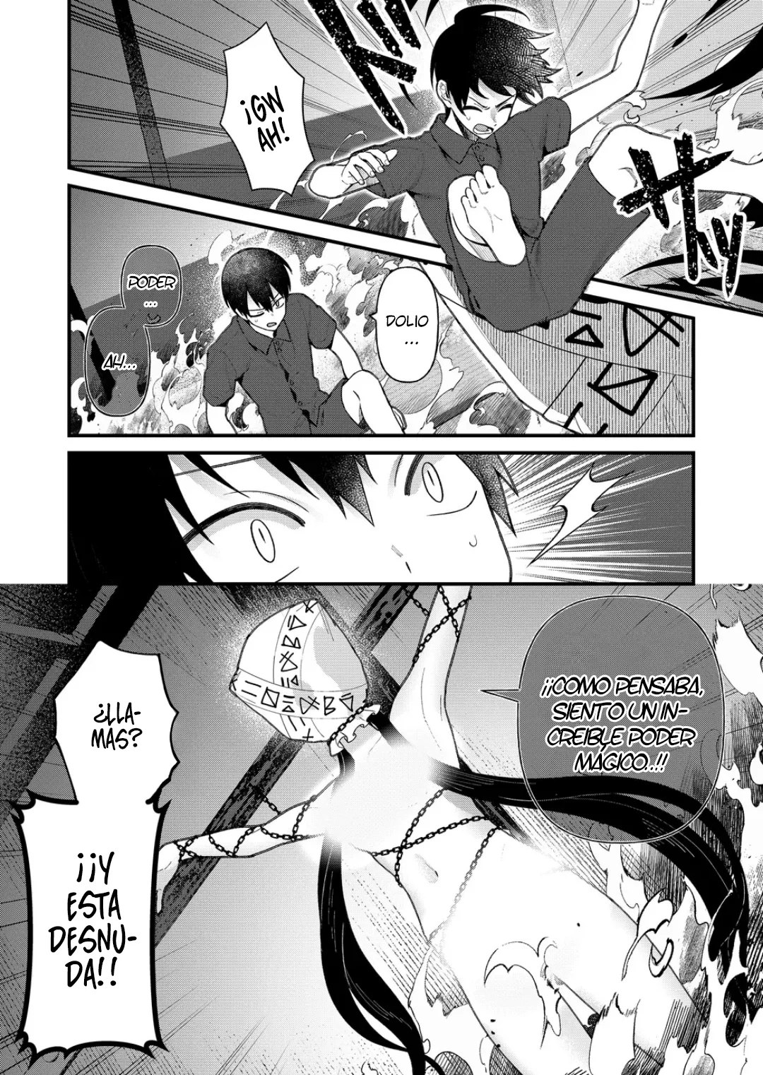 Siempre que regreso a casa, estará alli el fantasma de la Caballero Santa Capítulo 17 - Page 6