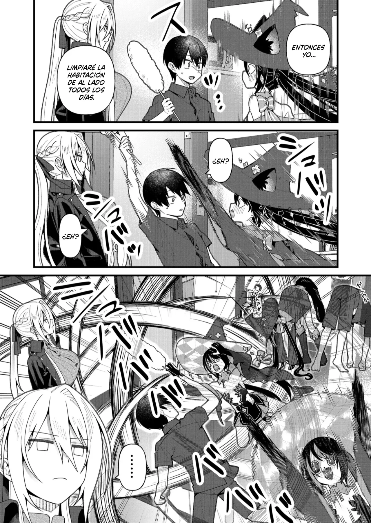 Siempre que regreso a casa, estará alli el fantasma de la Caballero Santa Capítulo 18 - Page 12