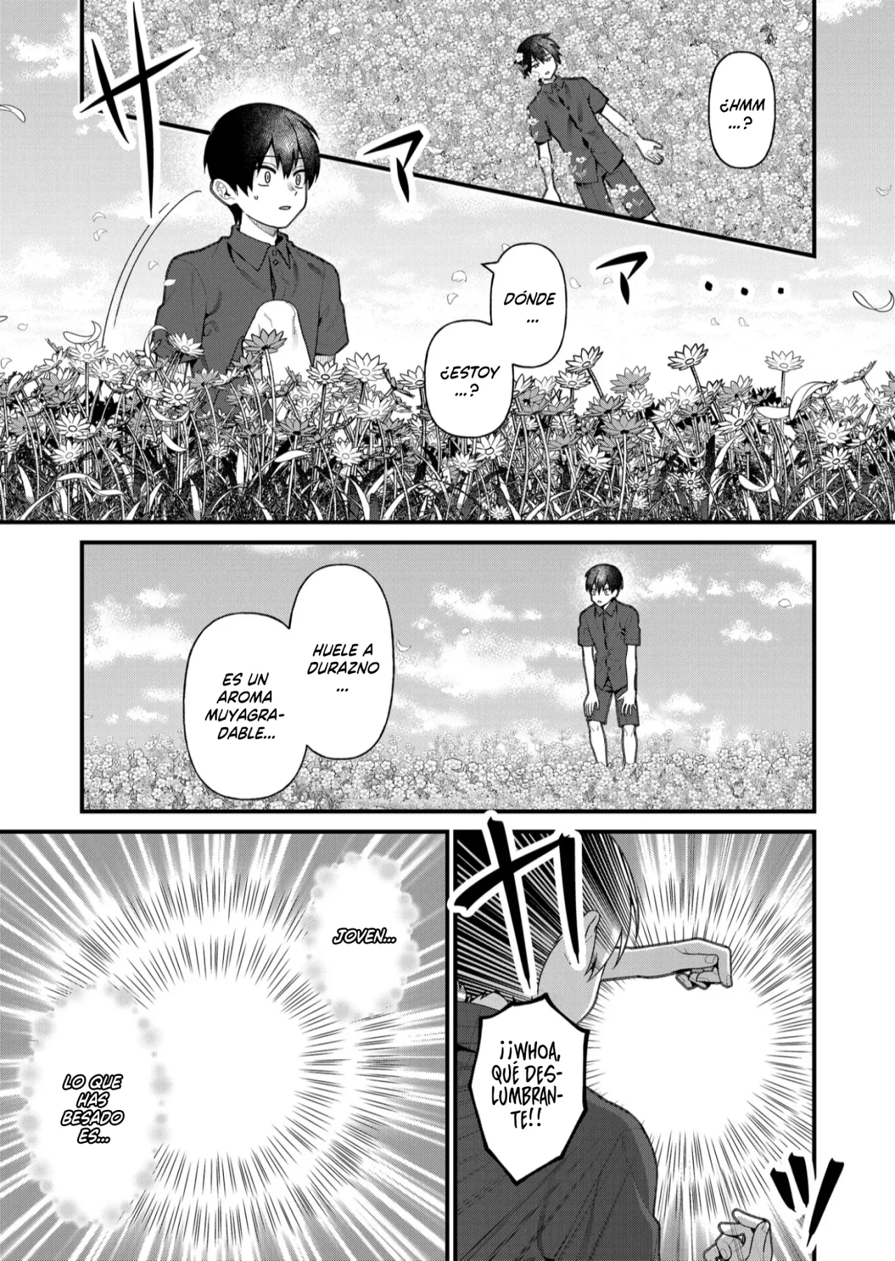 Siempre que regreso a casa, estará alli el fantasma de la Caballero Santa Capítulo 18 - Page 3