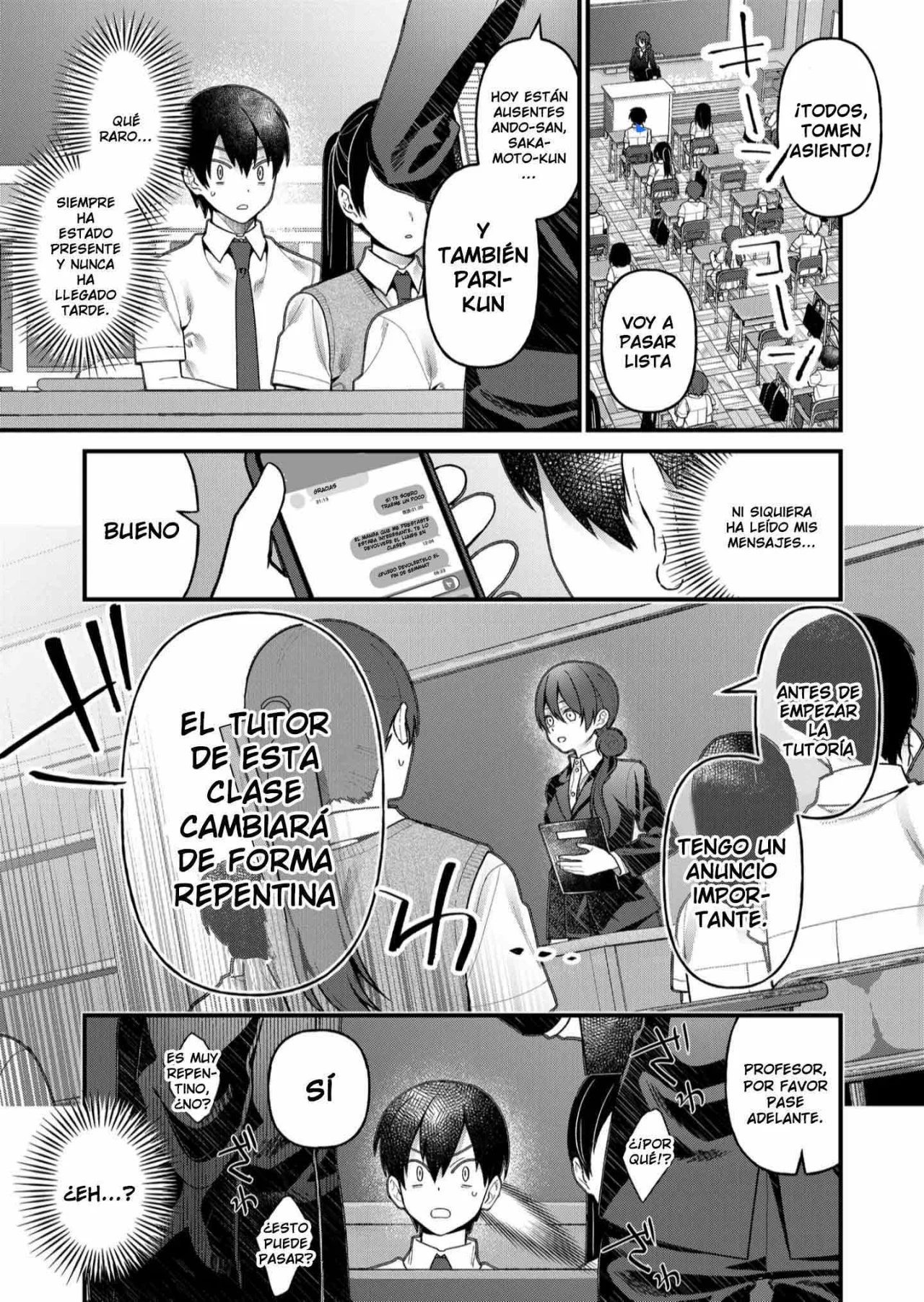 Siempre que regreso a casa, estará alli el fantasma de la Caballero Santa Capítulo 20 - Page 3