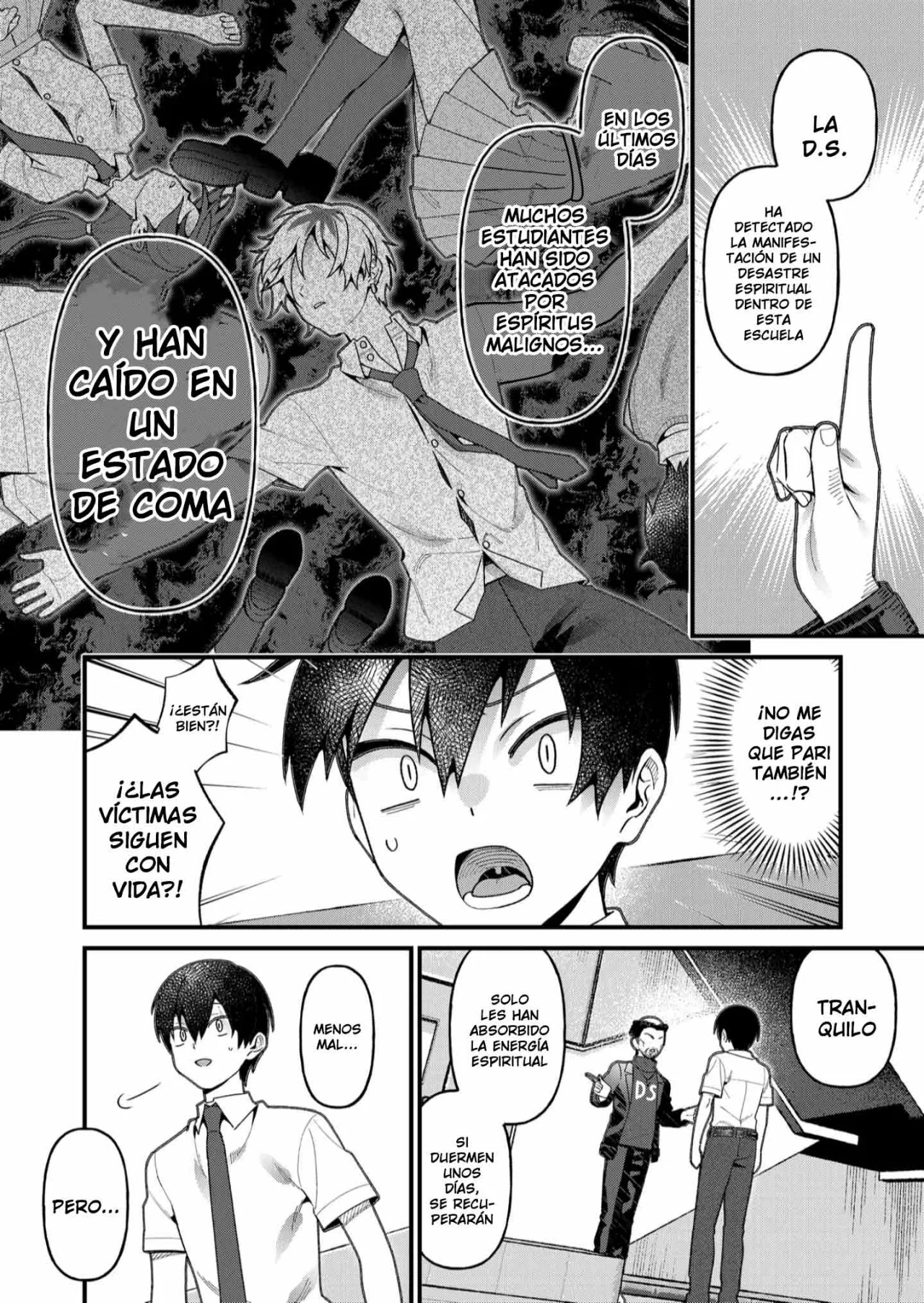 Siempre que regreso a casa, estará alli el fantasma de la Caballero Santa Capítulo 20 - Page 8