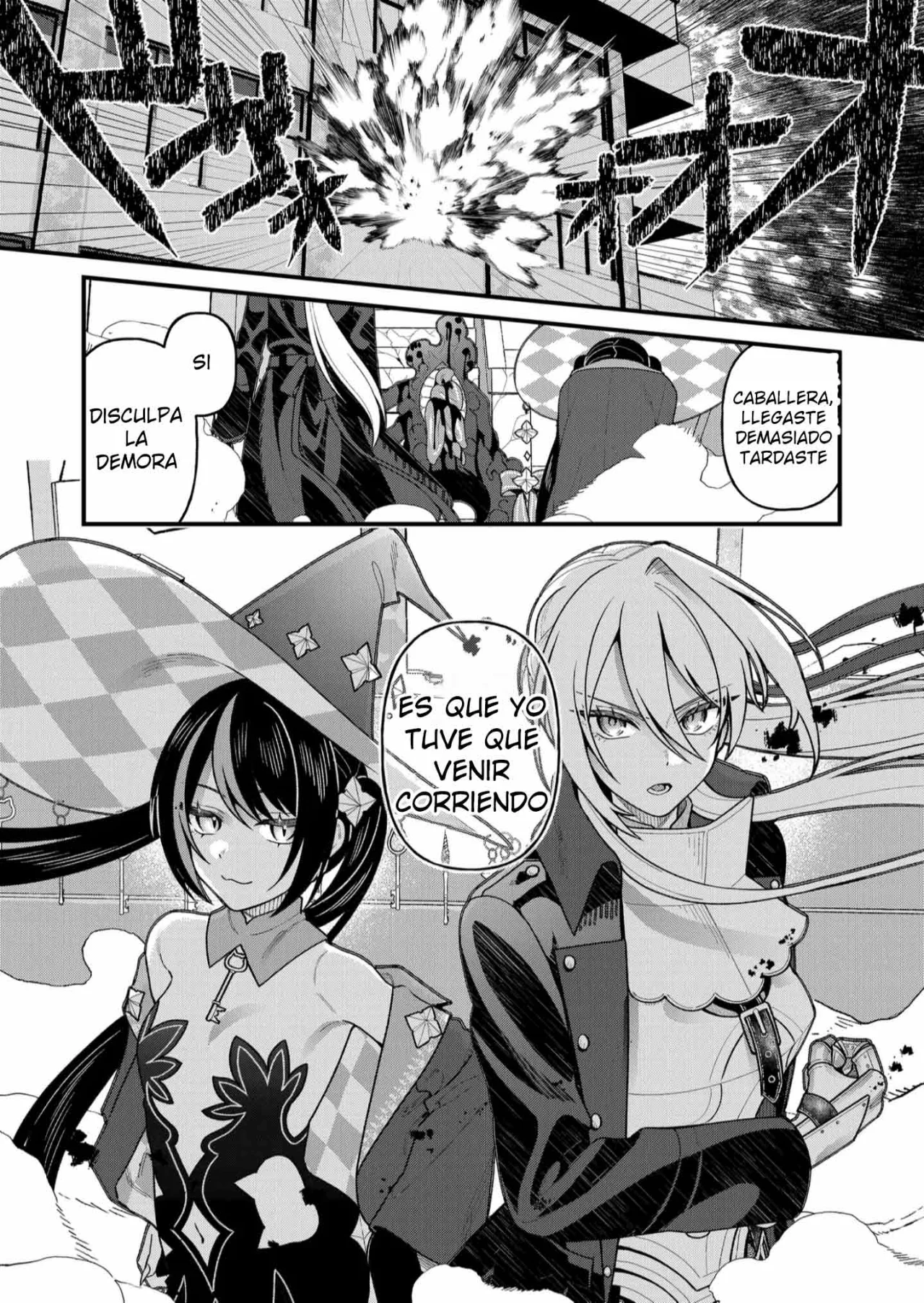 Siempre que regreso a casa, estará alli el fantasma de la Caballero Santa Capítulo 21 - Page 19