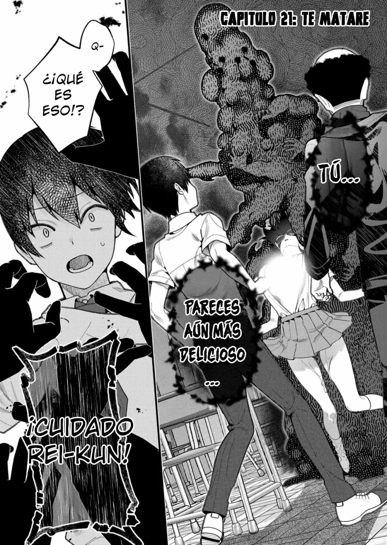 Siempre que regreso a casa, estará alli el fantasma de la Caballero Santa Capítulo 21 - Page 3