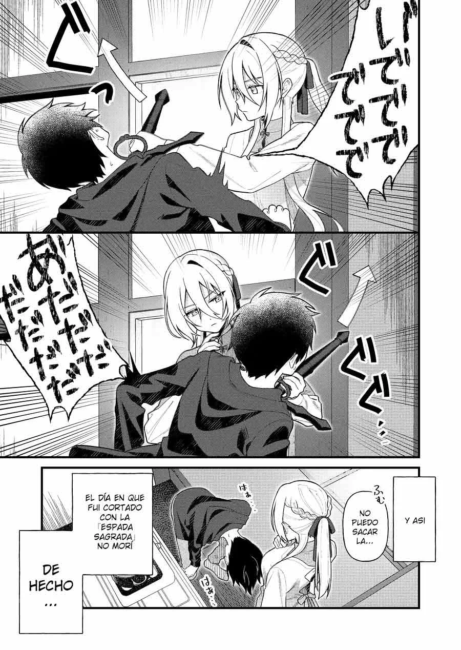 Siempre que regreso a casa, estará alli el fantasma de la Caballero Santa Capítulo 3 - Page 8