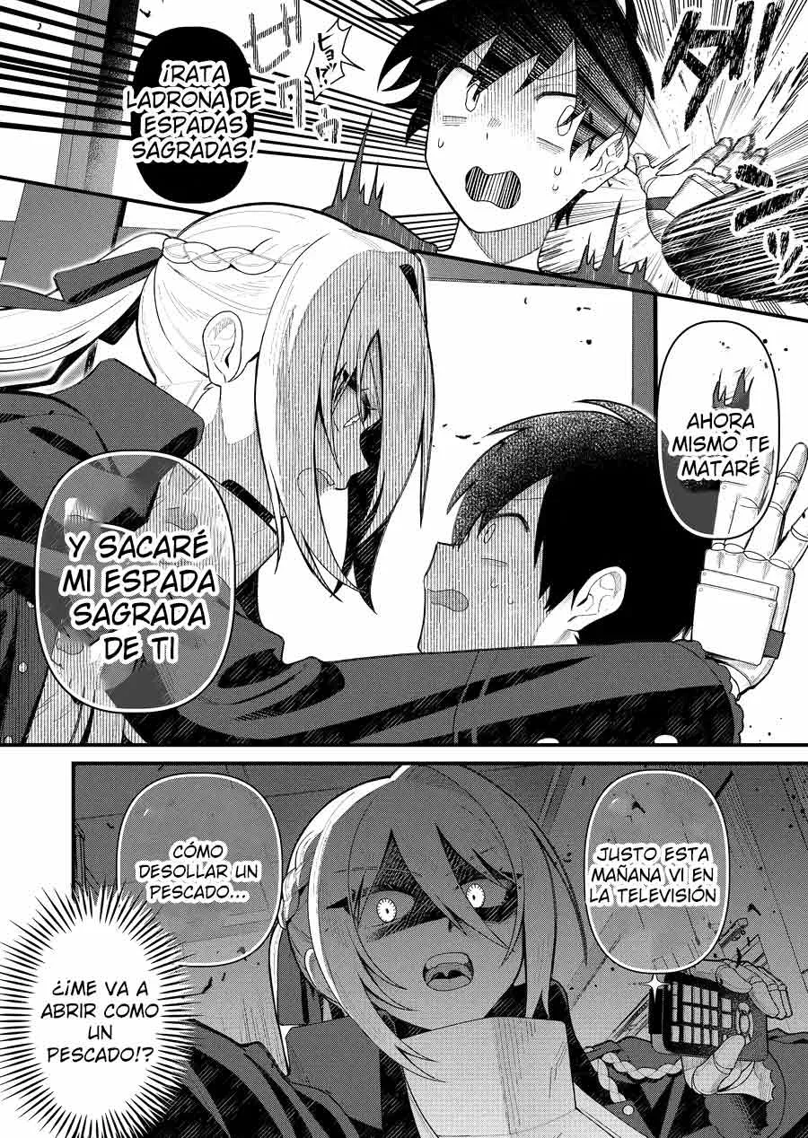 Siempre que regreso a casa, estará alli el fantasma de la Caballero Santa Capítulo 4 - Page 9