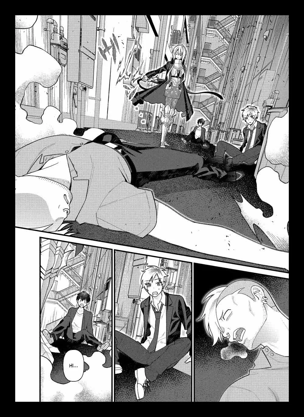 Siempre que regreso a casa, estará alli el fantasma de la Caballero Santa Capítulo 5 - Page 14