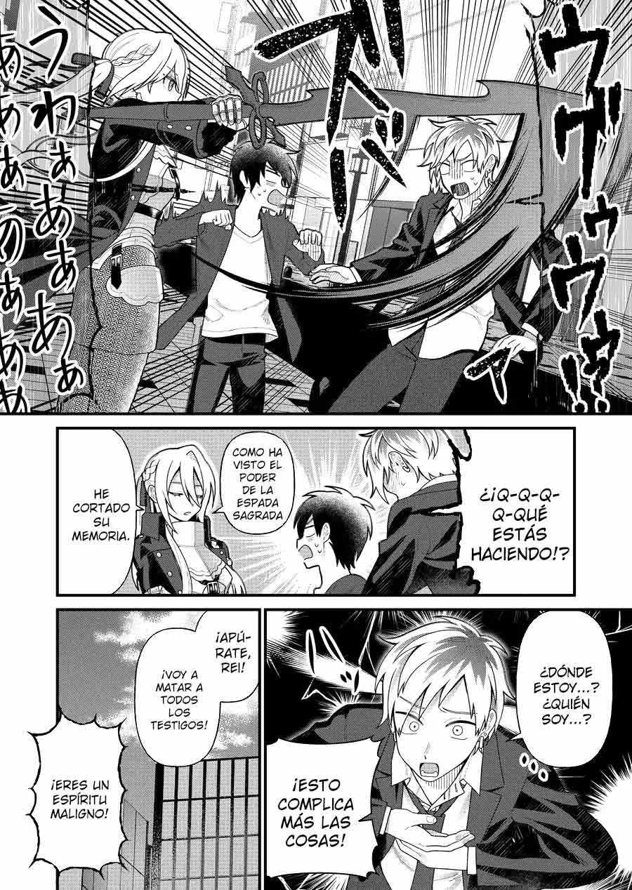 Siempre que regreso a casa, estará alli el fantasma de la Caballero Santa Capítulo 5 - Page 20